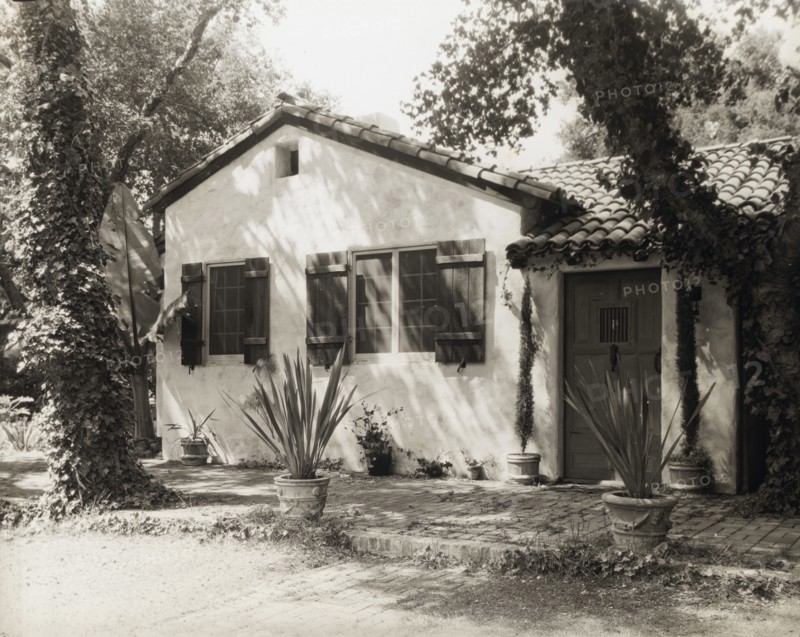 Justin B. Alexander house, Montecito, California, 1923.