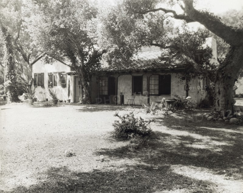 Justin B. Alexander house, Montecito, California, 1923.