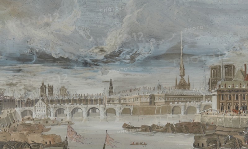 View of the Seine from the Pont Rouge.