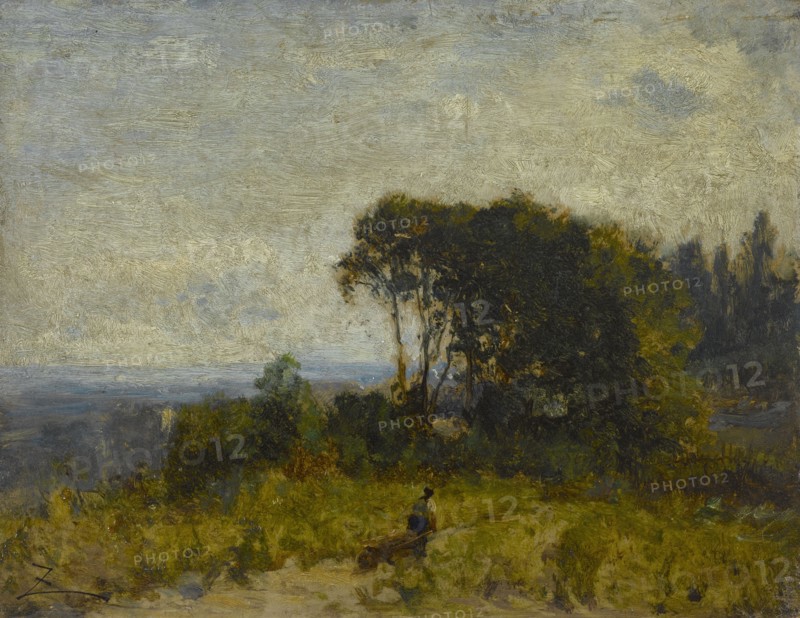 Environs de Barbizon, between 1850 and 1860.
