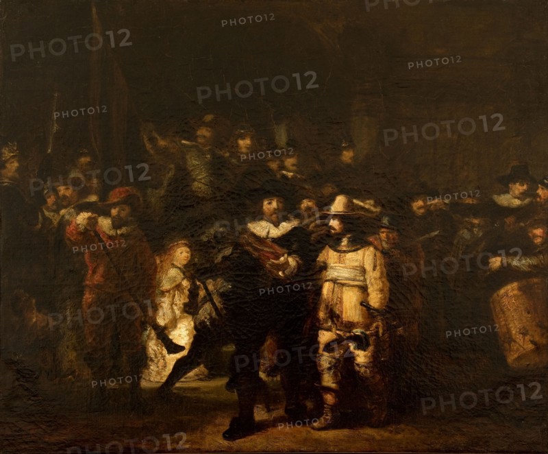 La Ronde de nuit, d'après Rembrandt, c.1853.