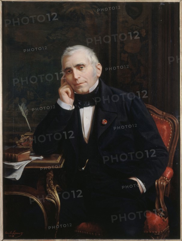 Portrait of Eugène Scribe (1791-1861), dramatic author, 1863.
