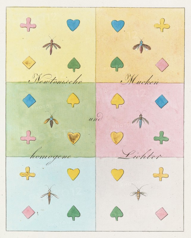 Theory of Colours (Zur Farbenlehre), 1810. Private Collection.