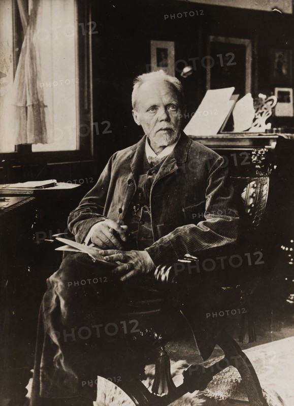 Portrait of the Composer Engelbert Humperdinck (1854-1921), Early 1920s. Private Collection.