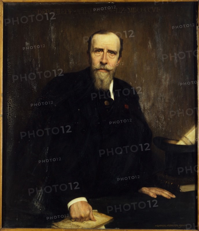 Portrait of Paul Toutléde (1846-1914), politician and writer, 1906.