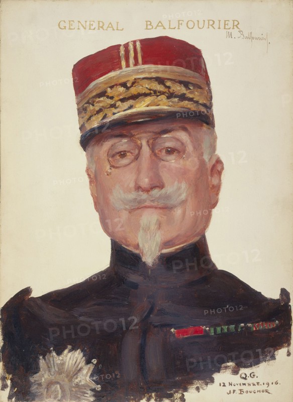 Portrait of General Maurice Balfourier (1852-1933), 12–11–1916.