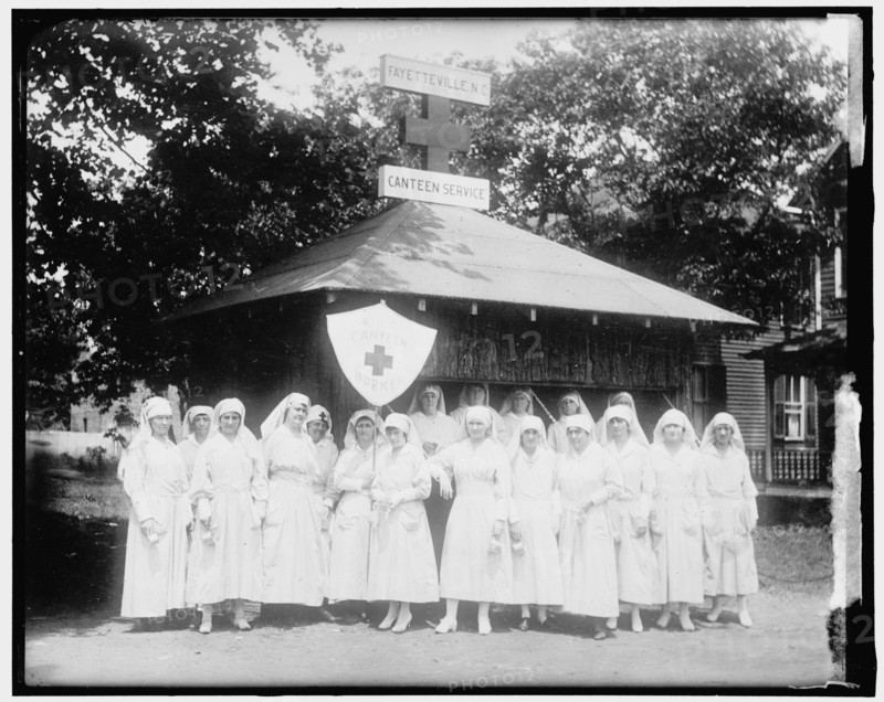 Red Cross: Fayetteville, N.C. Canteen Service, between 1910 and 1920.