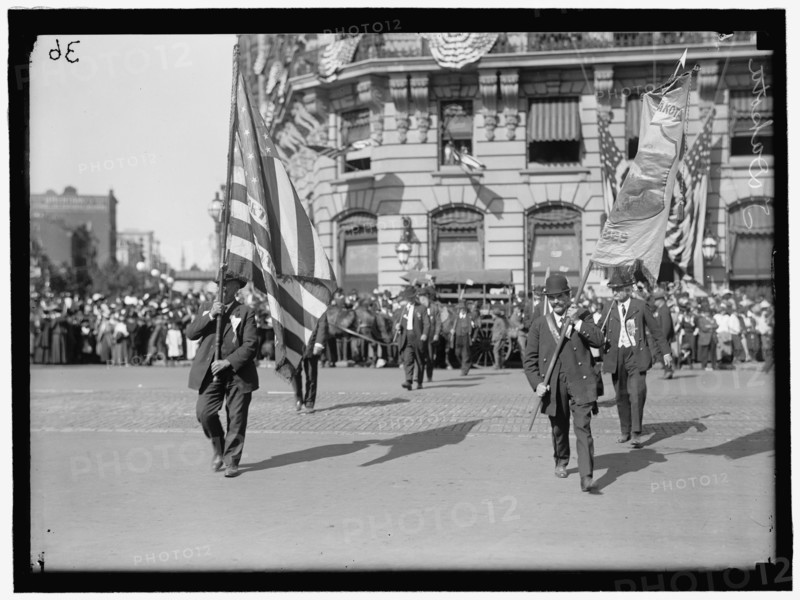 Parade On Pennsylvania Ave - South Dakota Unit, between 1910 and 1921.
