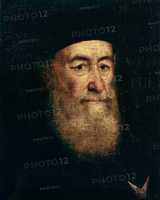 Portrait of Gerolamo Venier, Knight of Malta, c. 1580. Creator: Tintoretto, Jacopo (1518-1594).
