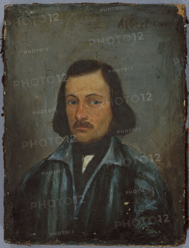 Portrait of Alexandre Martin, known as the l'Ouvrier Albert (1815-1895), c1848.