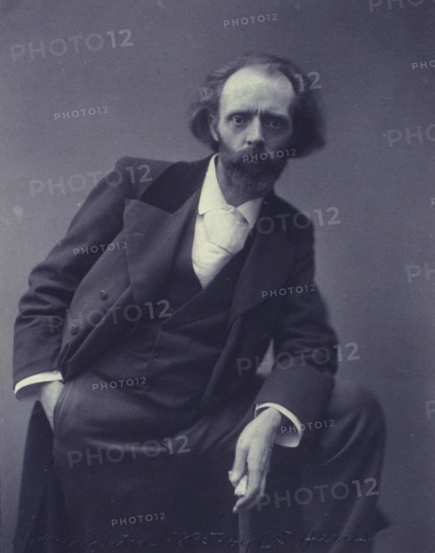 Sir Hall Caine, three-quarter length portrait, facing front, c1895. Creator: Clayton Stone Harris.