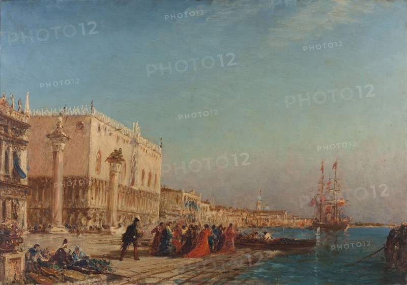 Venise, le Palais des Doges, between 1865 and 1870.