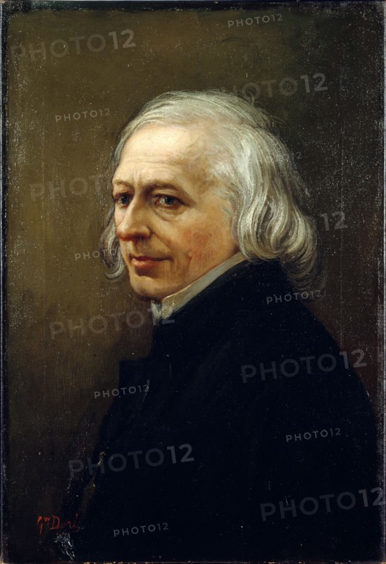 Portrait de Charles Philipon (1800-1862), dessinateur et journaliste, c1860.