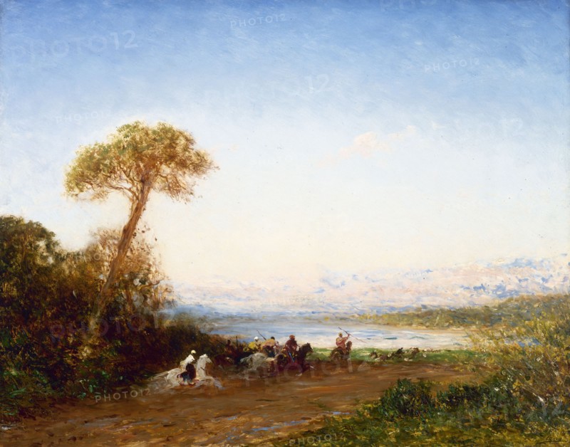 Beyrouth, retour de fantasia, between 1885 and 1890.