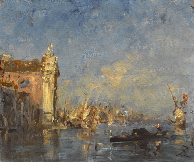 Venise, l'église des Gesuati, between 1870 and 1880.