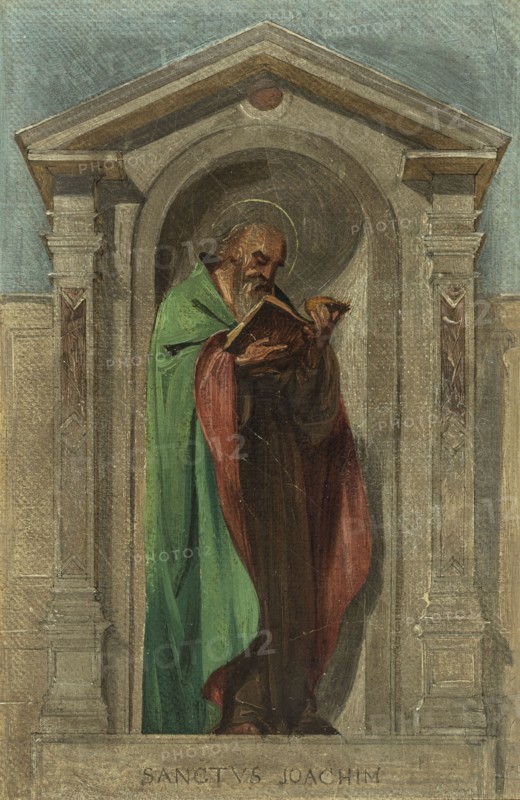 Sketch for the Church of Notre-Dame-de-Bonne-Nouvelle: Saint Joachim, c1840.