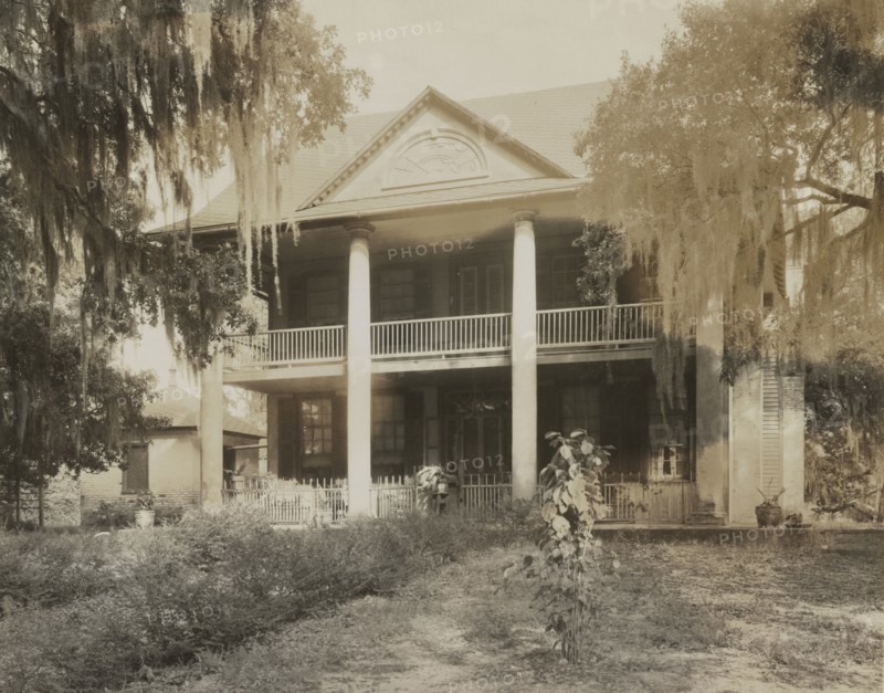 Unidentified house, Natchez vic., Adams County, Mississippi, 1938.