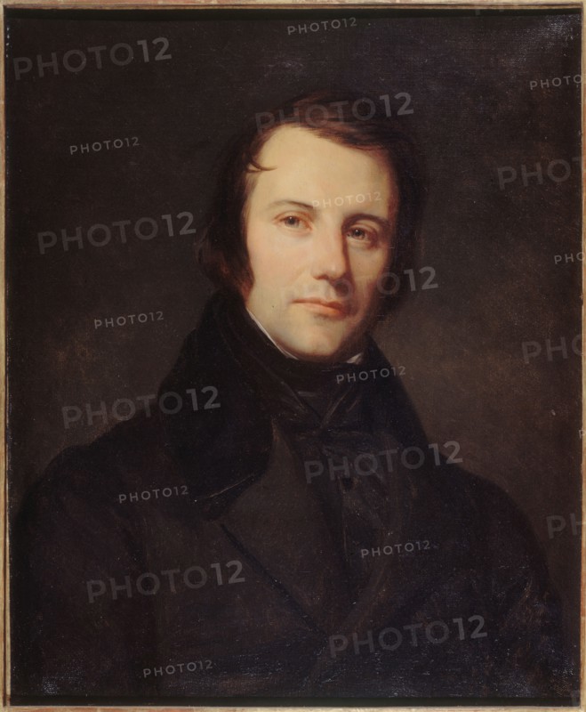 Portrait of Edgar Quinet (1803-1875), writer and politician, c1835.