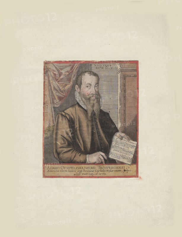 Portrait of the composer Adam Gumpelzhaimer (1559-1625), 1605. Private Collection.