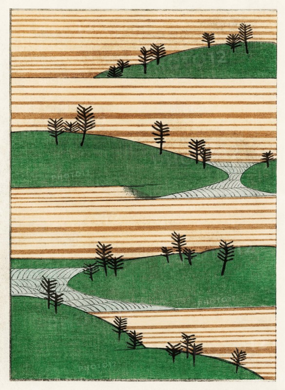 Illustration from Bijutsu Sekai (Art World), 1893-1896. Private Collection.