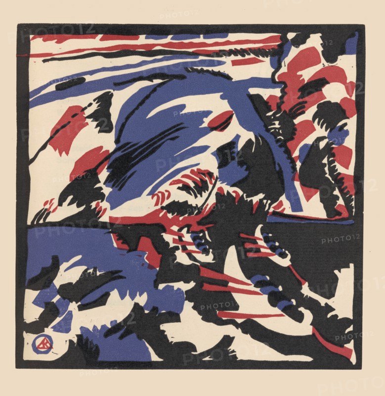 Boat Trip (Kahnfahrt). From Klänge (Sounds) , 1913. Private Collection.