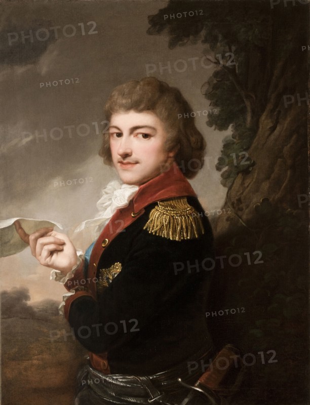 Portrait of the composer Michael Kleophas Oginski (1765-1833), 1793. Found in the collection of the Muzeum Narodowe, Krakow.