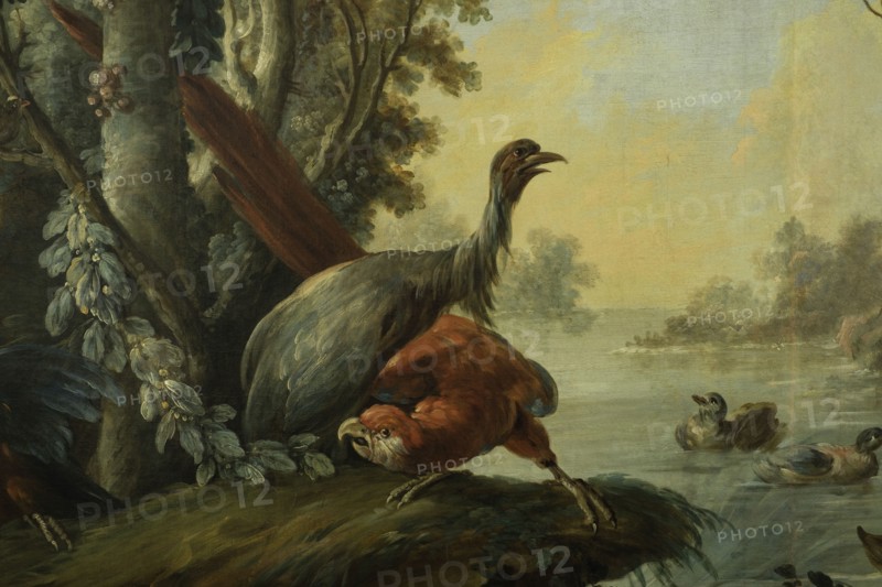 Paysage aux échassiers, between 1765 and 1770.