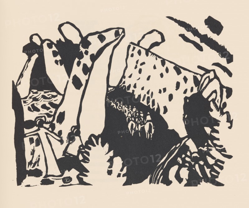 Riding Path (Reiterweg). From Klänge (Sounds) , 1913. Private Collection.