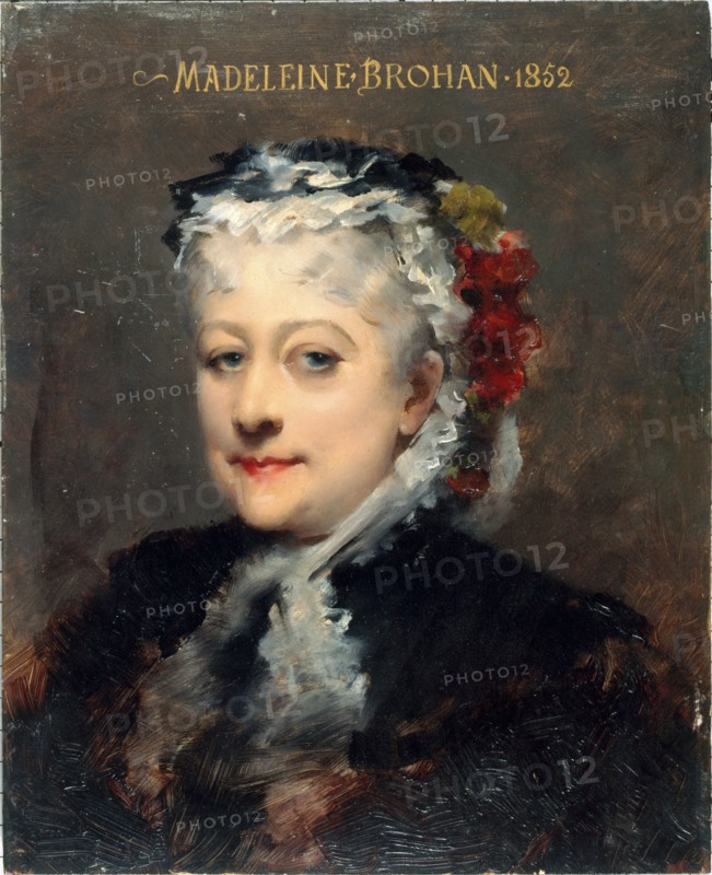 Portrait of Madeleine Brohant (1833-1900), member of the Comédie-Française, c1885.