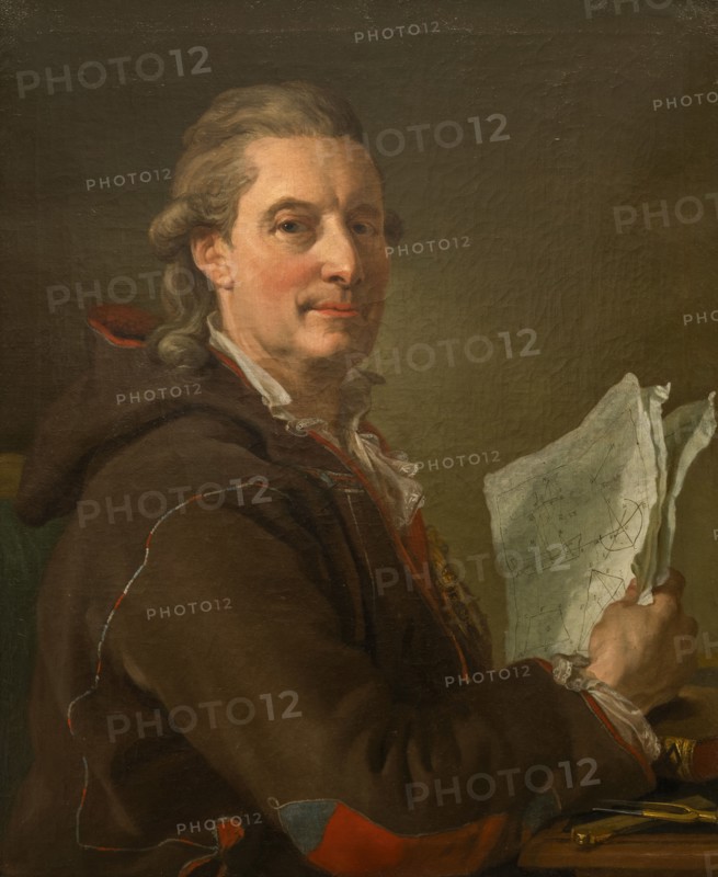 Portrait of Fredrik Henrik af Chapman (1721-1808) , 1778. Creator: Pasch, Lorenz, the Younger (1733-1805).