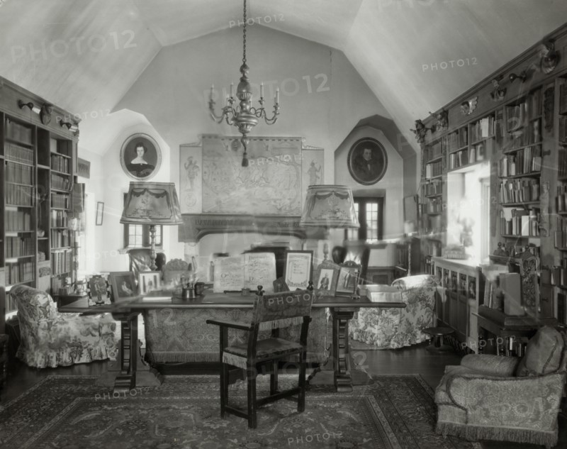 Virginia House, Library, Richmond, Henrico County, Virginia, 1929-1930.