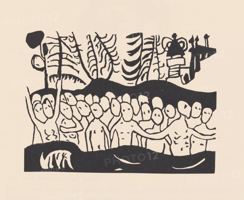 The Baptized (Täuflinge). From Klänge (Sounds) , 1913. Private Collection.