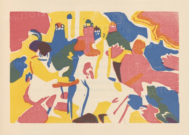 Oriental (Orientalisches). From Klänge (Sounds) , 1913. Private Collection.