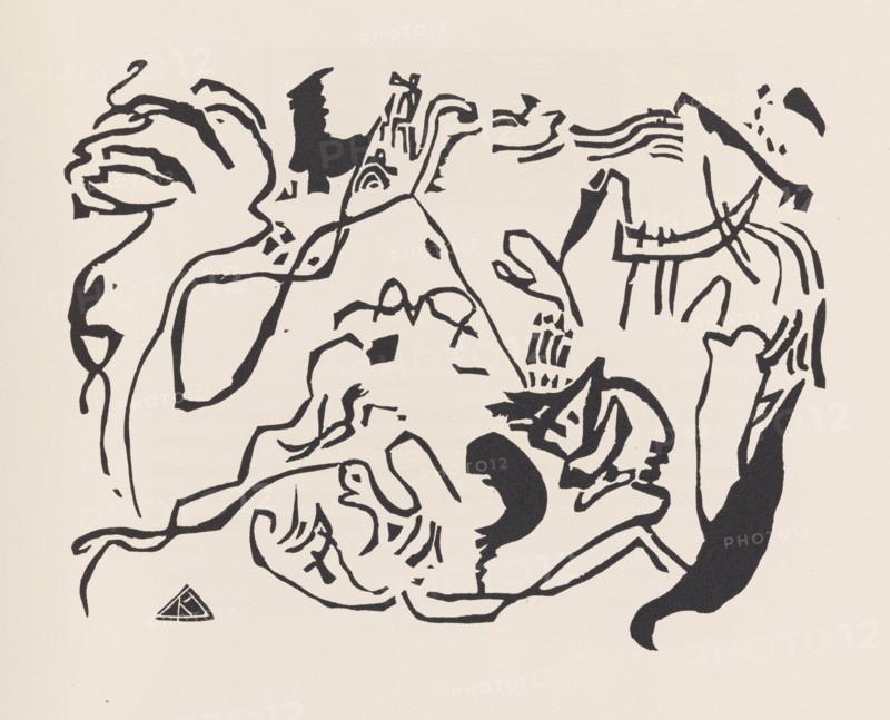Judgement Day (Jüngster Tag). From Klänge (Sounds) , 1913. Private Collection.