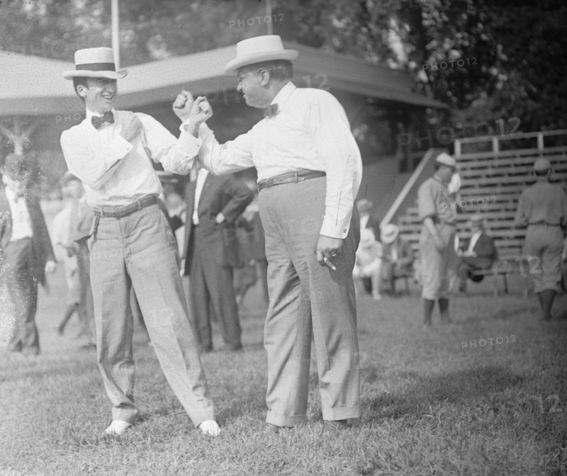 Baseball, Congressional - Byrnes of South Carolina And Billy Wilson of Illinois, 1911.