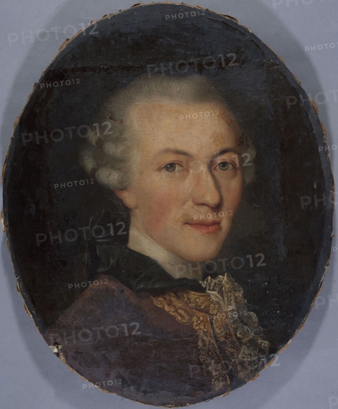 Portrait of Jean-Baptiste Leloir, great-grandfather of the painter Maurice Leloir, between 1701 and 1800.