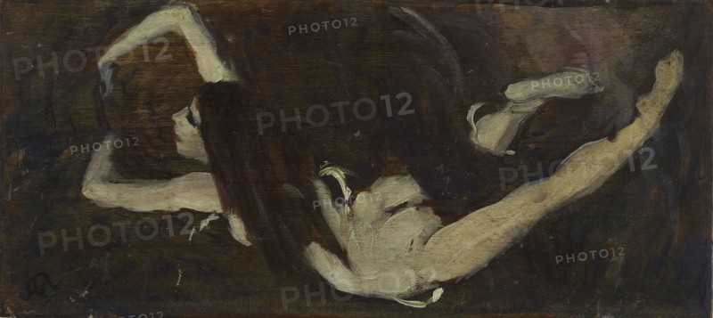Esquisse pour le salon des Sciences de l'Hôtel de Ville de Paris : L'Electricité, 1890.