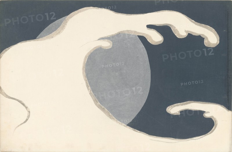 Rising Waves (Tachinami). From the series "A World of Things (Momoyogusa)", 1909-1910. Private Collection.