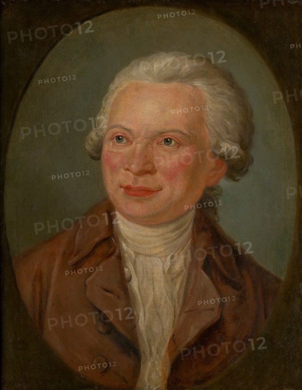Portrait of the Composer Johann Abraham Peter Schulz (1747-1800) , 1790. Creator: Frisch, Johann Christoph (1738-1815).