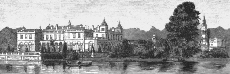 'Clumber House, near Worksop, Nottingham', 1886.  Creator: Unknown.