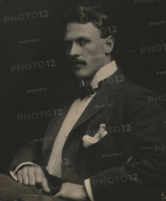 Prince Pierre Troubetskoy, painter , c1900. Creator: Emily G Mew.