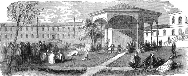 'The Hospital of the French Camp at Gallipoli', 1854. Creator: Unknown.
