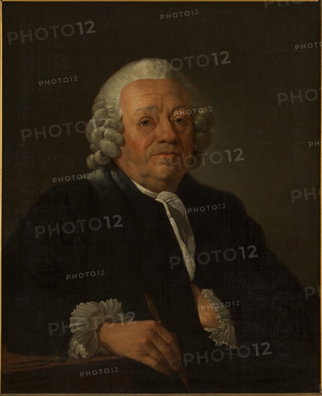 Portrait of Jean-Nicolas Servandoni (1695-1766), painter and architect, c1760.