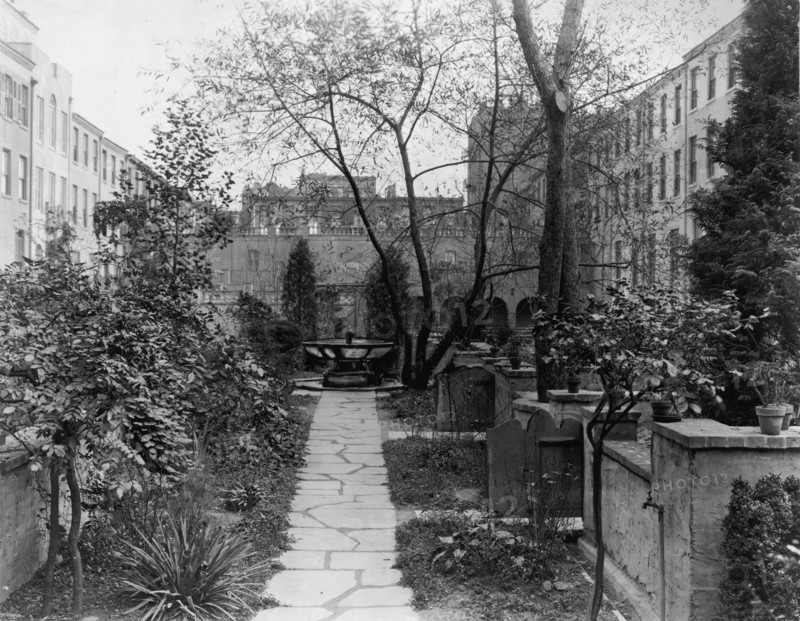 Turtle Bay Gardens, 227-247 East 48th Street and 228-46 East 49th Street, New York, New York, 1920.
