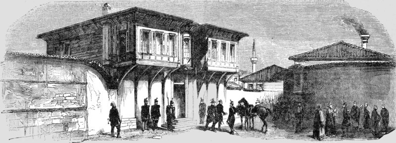 'Head-Quarters of General Canrobert at Gallipoli', 1854. Creator: Unknown.