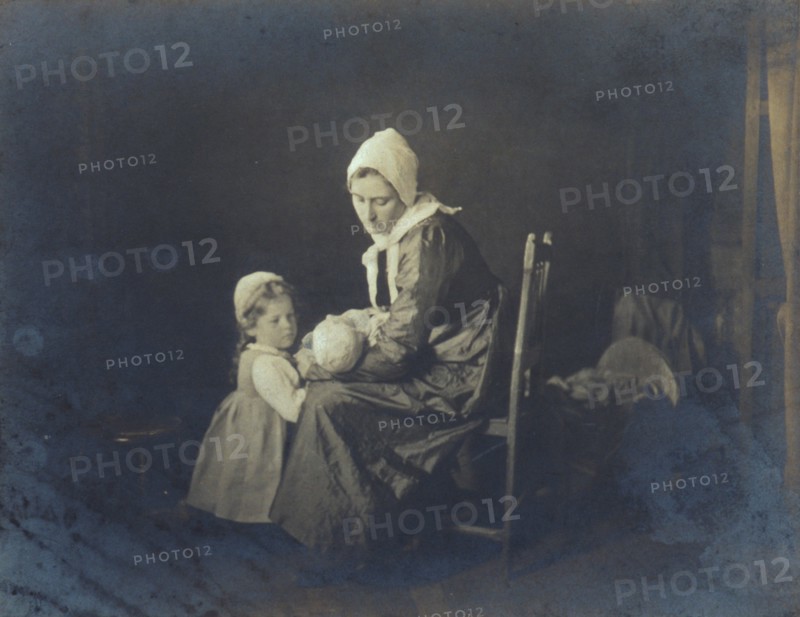 The babe, 1901. Creator: Myra Albert Wiggins.