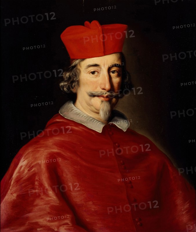 Portrait of Cardinal Alfonso Litta (1608-1679), Archbishop of Milan, ca 1663. Creator: Voet, Jacob Ferdinand (1639-1689).