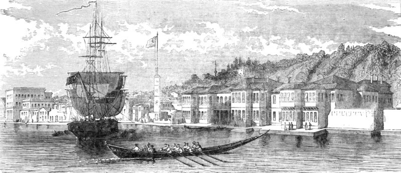 'The Palace of the Duke of Cambridge on the Bosphorus', 1854. Creator: Unknown.