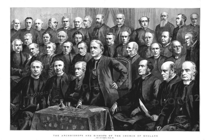 'The Archbishops and Bishops of the Church of England', 1886.  Creator: Unknown.