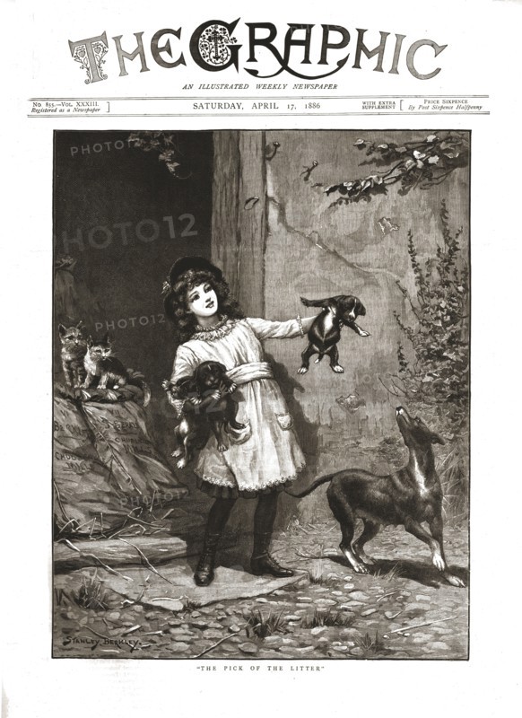 'The Graphic, Front Cover April 17th.1886', 1886.  Creator: Unknown.